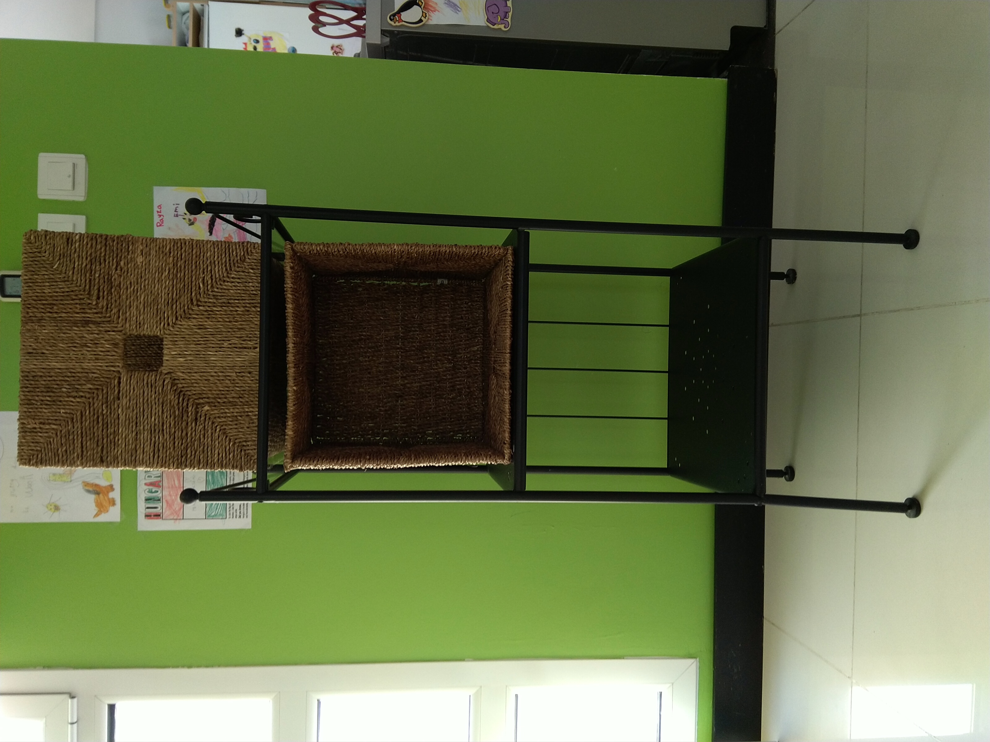 IKEA shelves with baskets Mums in Bahrain